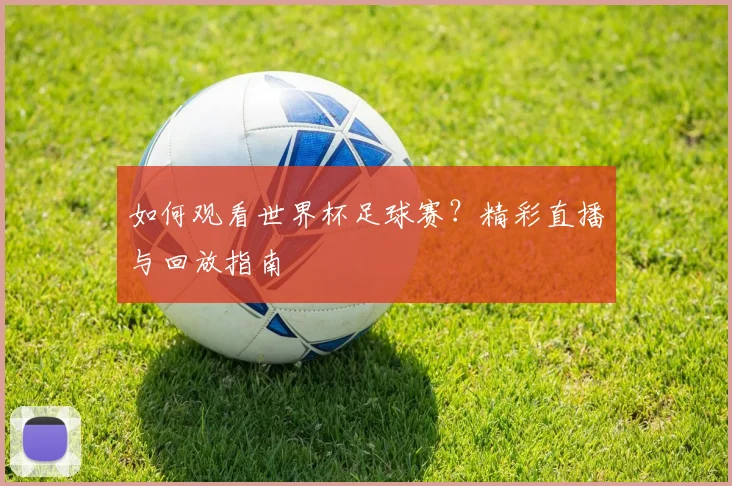 如何观看世界杯足球赛?精彩直播与回放指南